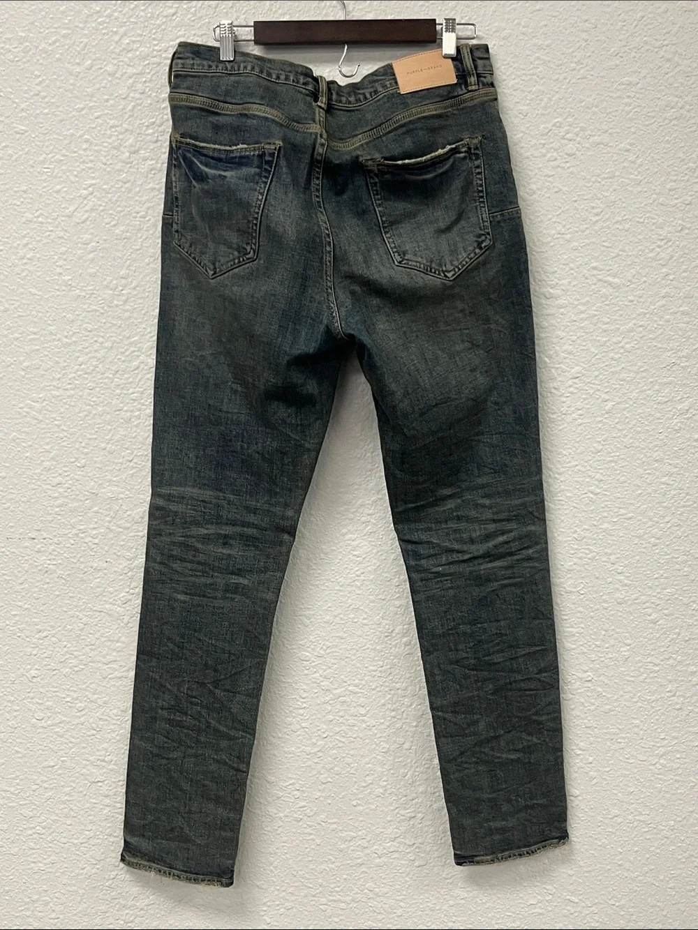 Purple Brand Aged Straight Leg Jeans 32x34 #1036